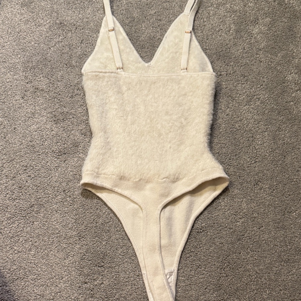 Cozy White Women’s One Piece - Picture 4 of 4